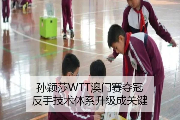 孙颖莎WTT澳门赛夺冠 反手技术体系升级成关键